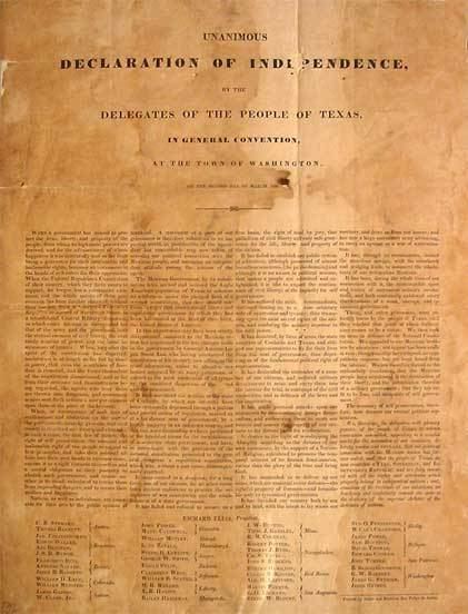 Texas Declaration of Independence Texas Declaration of Independence Wikipedia