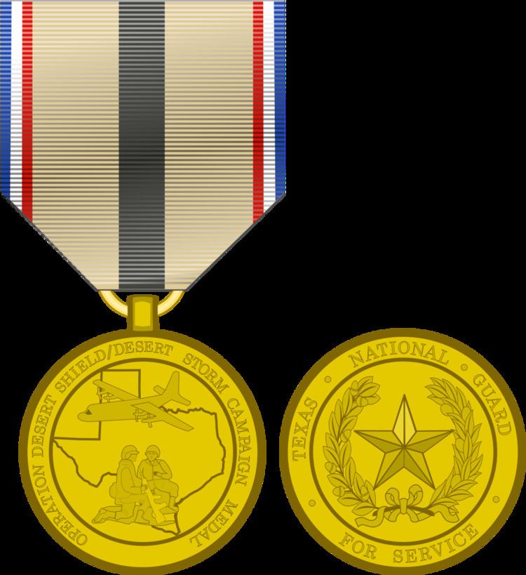 Texas Desert Shield-Desert Storm Campaign Medal