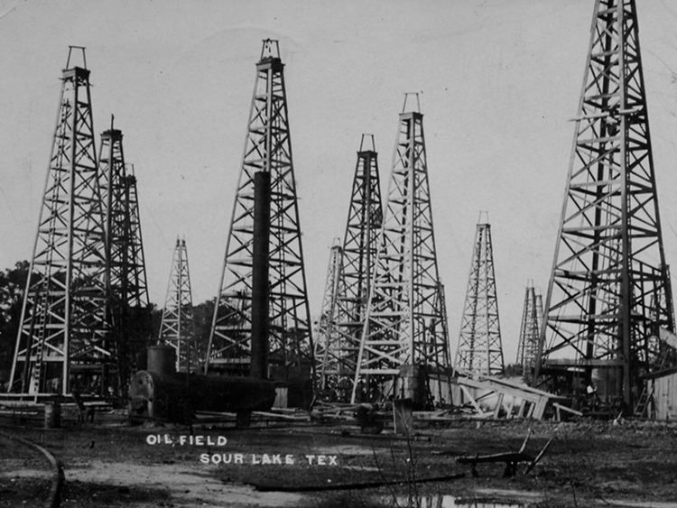 Texas oil boom 20th Century Lumber and Oil Boom Companies Texas Historycom