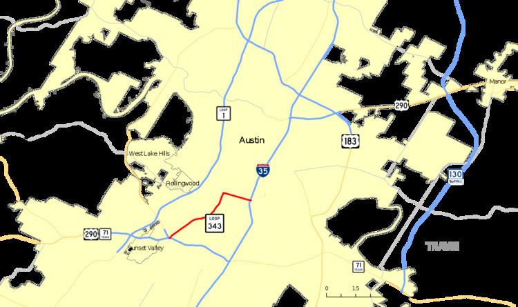 Texas State Highway Loop 343