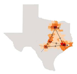 Texas Triangle Texas Triangle America 2050