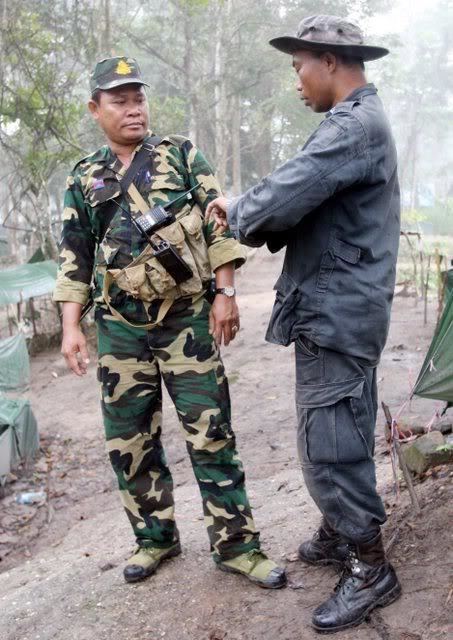 Thahan Phran Thailand and Cambodia border clashes