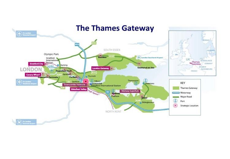 Thames Gateway Thames Gateway Kent Partnership The Wider Context