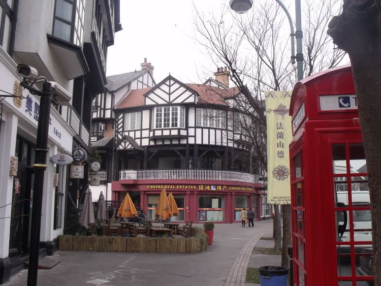Thames Town Thames Town A little England in China 121 Degrees