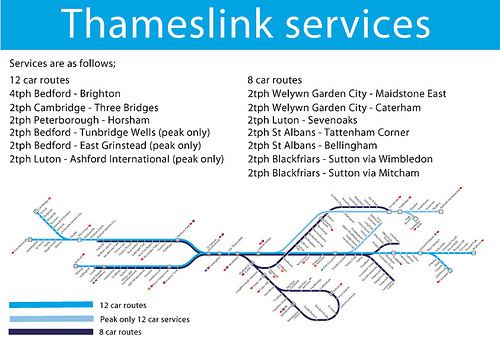 Thameslink (route) Thameslink CATTAT Southern Metro RailUK Forums