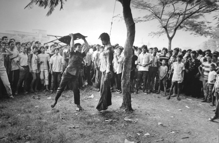 Thammasat University massacre Thammasat University massacre Bangkok Oct 6 1976 HistoricImages