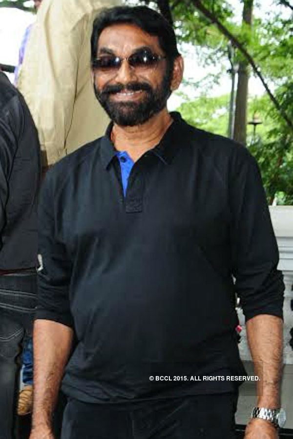 Thampi Kannanthanam Thampi Kannanthanam during the film pooja of Utopiyayile Rajavu