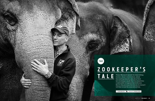 Thane Maynard The Zookeeper39s Tale Cincinnati Magazine