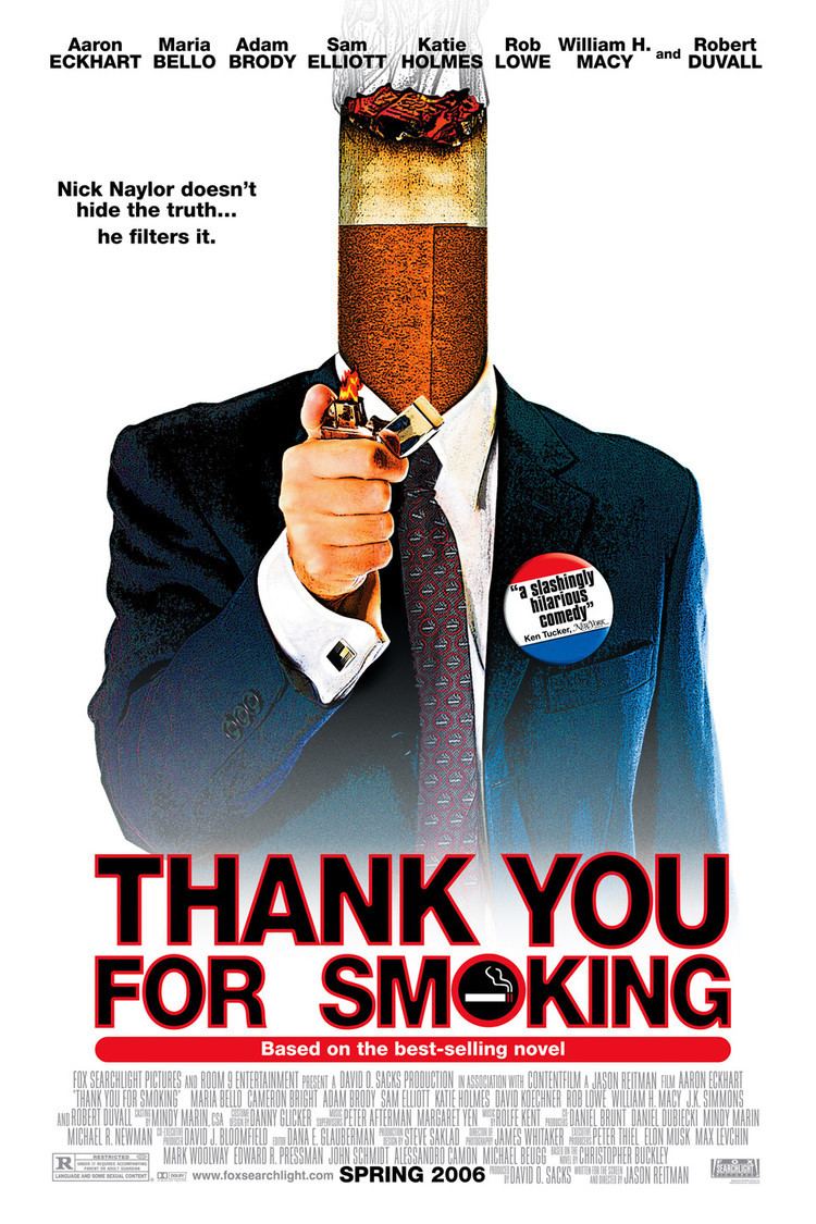 Thank You for Smoking wwwgstaticcomtvthumbmovieposters159832p1598