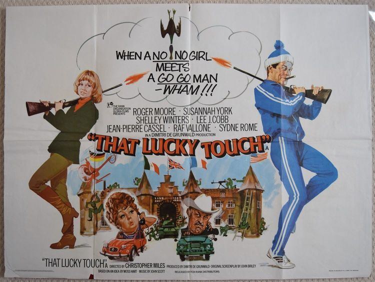 That Lucky Touch That Lucky Touch Original UK Quad Poster Roger Moore Susannah York 75