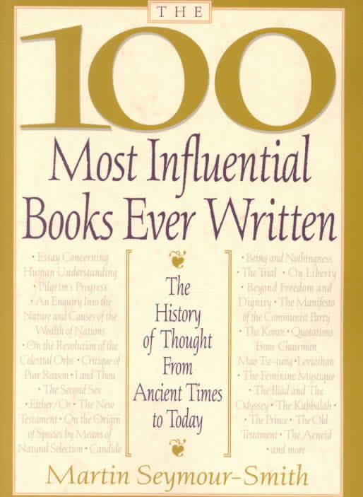 The 100 Most Influential Books Ever Written t2gstaticcomimagesqtbnANd9GcTRIuVuS6tQijnTF