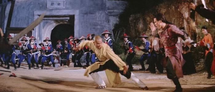 The 36th Chamber of Shaolin movie scenes After the beginning there are actually no real fight scenes bar the odd tiny skirmish for almost the next hour but I m always so caught up in firstly the 