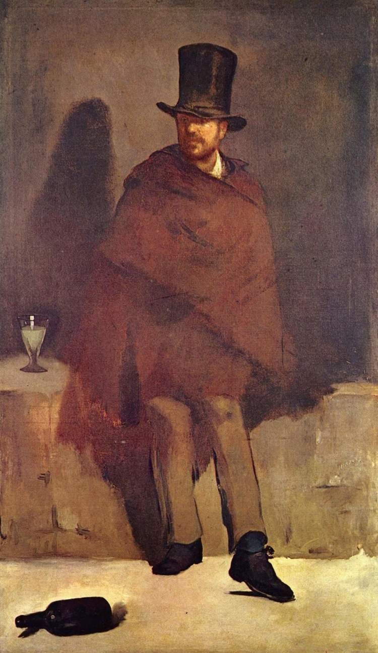 The Absinthe Drinker (Manet painting) Paintings