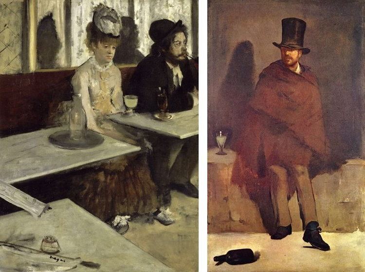 The Absinthe Drinker (Manet painting) Did Impressionist Painters Inspire the Bohemian Lifestyle WideWalls