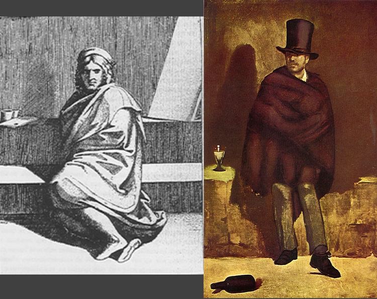 The Absinthe Drinker (Manet painting) EPPH Manet39s Absinthe Drinker 18589