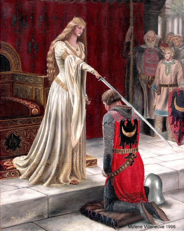 The Accolade (painting) The Accolade by PrincessTigerLili on DeviantArt