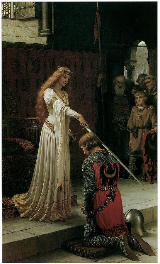 The Accolade (painting) The Accolade Painting by Edmund Blair Leighton