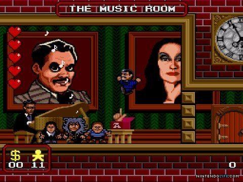 The Addams Family (video game) The Addams Family Review SNES Nintendo Life