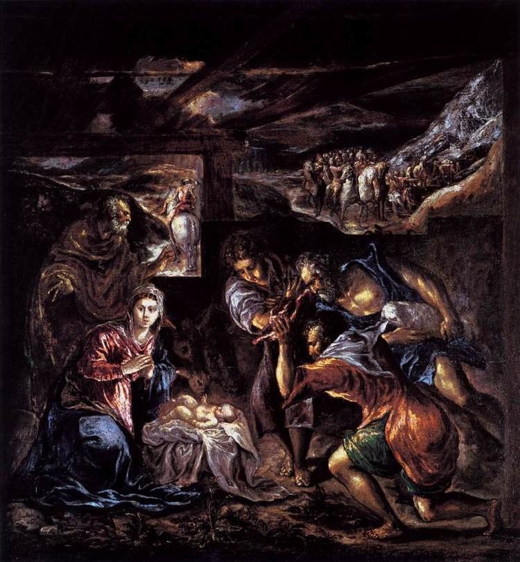The Adoration of the Shepherds (El Greco) Adoration of the Shepherds c1570 El Greco WikiArtorg