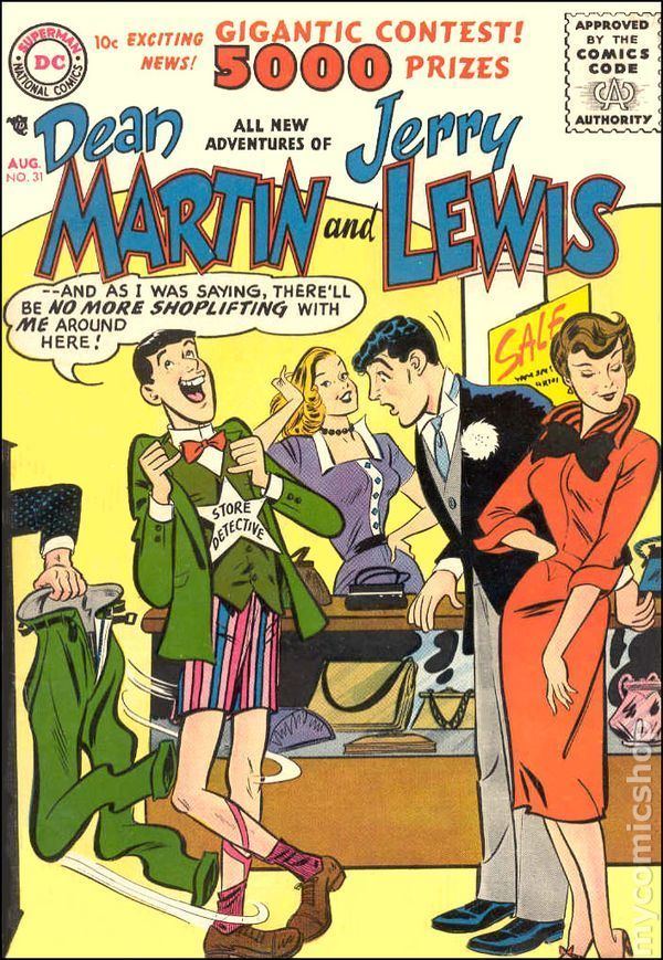 The Adventures of Dean Martin and Jerry Lewis Adventures of Dean Martin and Jerry Lewis 1952 comic books 19561969