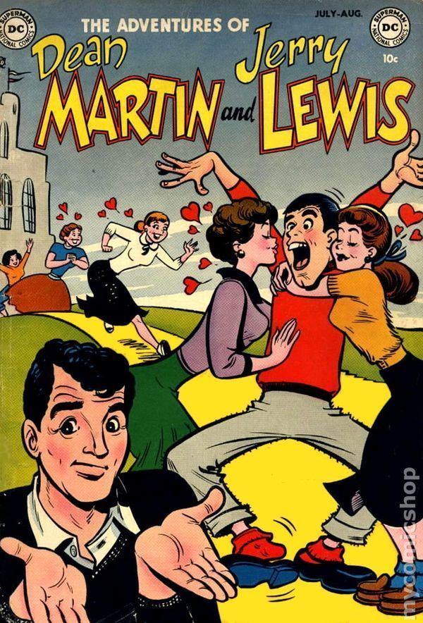 The Adventures of Dean Martin and Jerry Lewis Adventures of Dean Martin and Jerry Lewis 1952 comic books