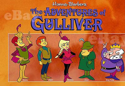 The Adventures of Gulliver EXTRA LARGE ADVENTURES OF GULLIVER Panoramic Photo Print HANNA