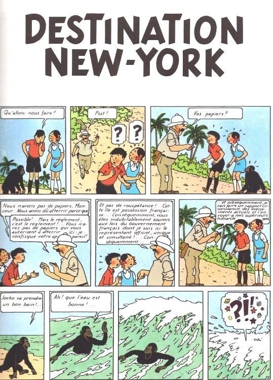 The Adventures of Jo, Zette and Jocko Jo Zette et Jocko Les Aventures de 2B05 Destination NewYork