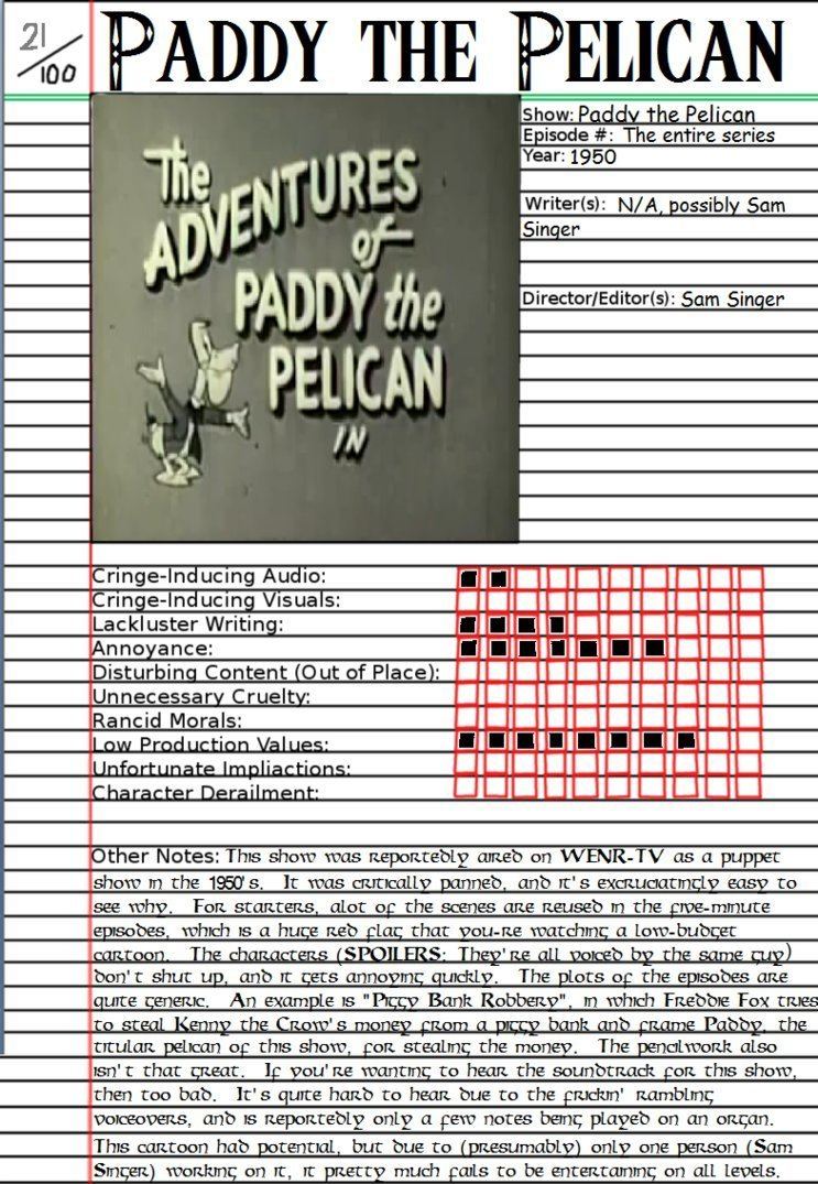 The Adventures of Paddy the Pelican Paddy the Pelican by TwiPriLinkV579 on DeviantArt