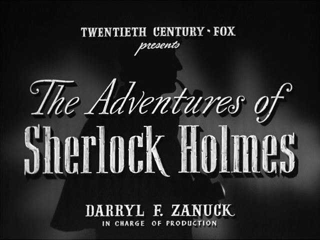 The Adventures of Sherlock Holmes (film) The Adventures of Sherlock Holmes 1939 Alfred L Werker Basil