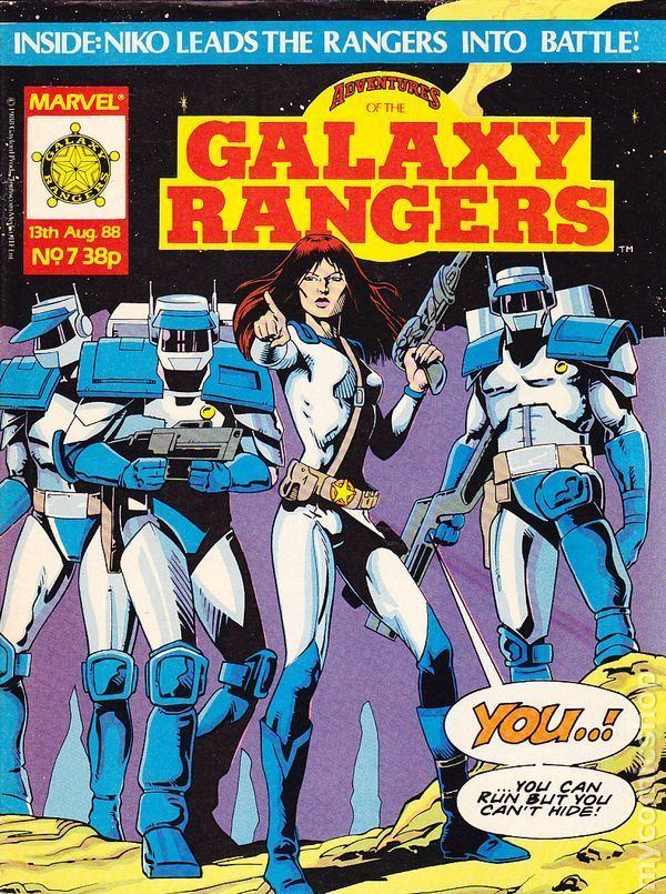 The Adventures of the Galaxy Rangers Adventures of the Galaxy Rangers 1988 comic books