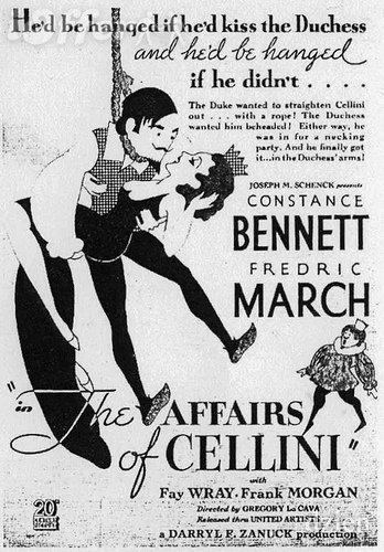 The Affairs of Cellini The Affairs of Cellini 1934