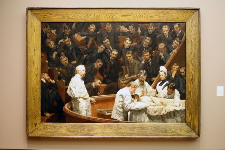 The Agnew Clinic The Agnew Clinicquot 1889 by Thomas Eakins Himetop