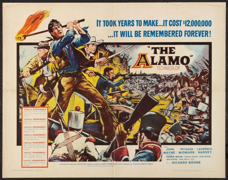 The Alamo (1960 film) The Alamo 1960 Amazing Movie Posters