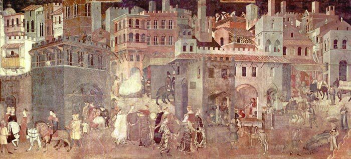 The Allegory of Good and Bad Government Ambrogio Lorenzetti Allegory and Effects of Good and Bad Government