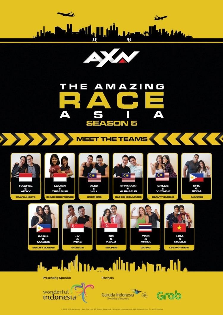 The Amazing Race Asia 4 Filipinos to compete on fifth season of 39Amazing Race Asia