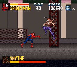 The Amazing Spider-Man: Lethal Foes The Amazing SpiderMan Lethal Foes Screenshots for SNES MobyGames