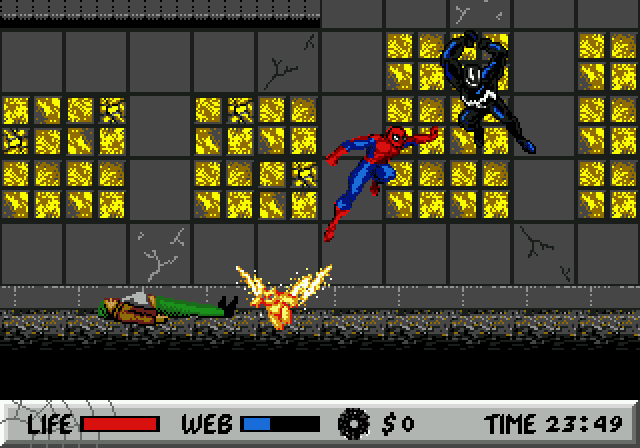 The Amazing Spider-Man vs. The Kingpin Review The Amazing SpiderMan vs the Kingpin Sega CD Gaming