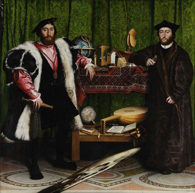 The Ambassadors (Holbein) lh6ggphtcomJaZAHo6eZE1HqK9ObZqTIarLEyrceGhjgu