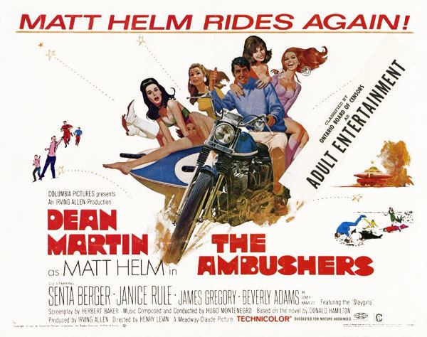 The Ambushers (film) Dean Martin Lambretta Cento hot pants boots ScooterNova Magazine