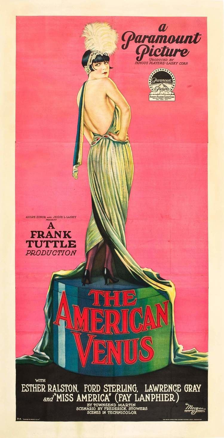 The American Venus 1926 The American Venus Louise Brooks Three Sheet Poster
