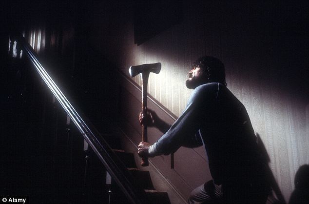 The Amityville Horror (1979 film) movie scenes Haunted Actor James Brolin in a scene from the Amityville horror movie