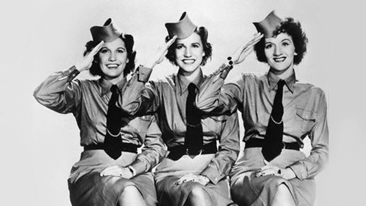 The Andrews Sisters RIP Patty Andrews last remaining member of The Andrews Sisters