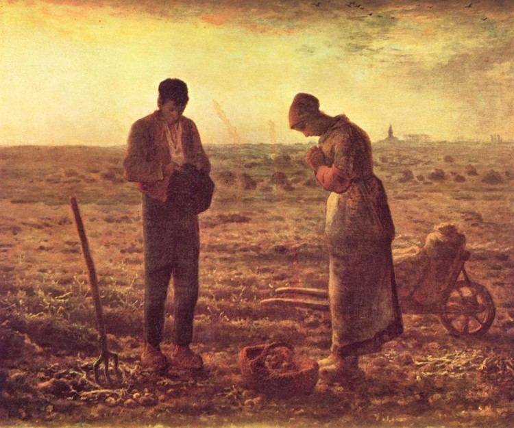 The Angelus (painting) The Angelus 1857 1859 JeanFrancois Millet WikiArtorg