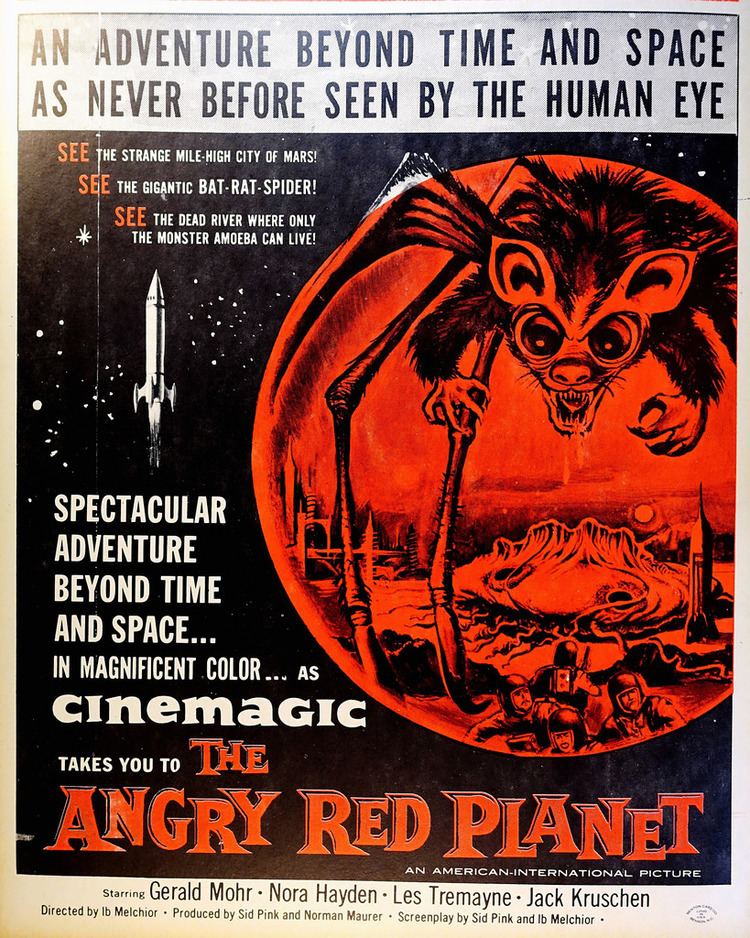 The Angry Red Planet The Angry Red Planet AIP 1959 Window Card from the Ben Flickr