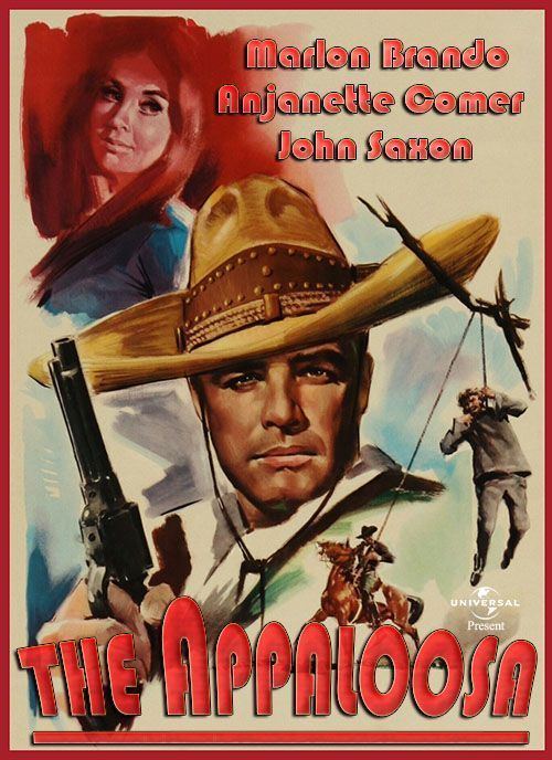 The Appaloosa The Appaloosa 1966 Metek Artwork Dvd Front Cover Pinterest