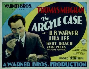 The Argyle Case (1929 film) The Argyle Case 1929 film Wikipedia