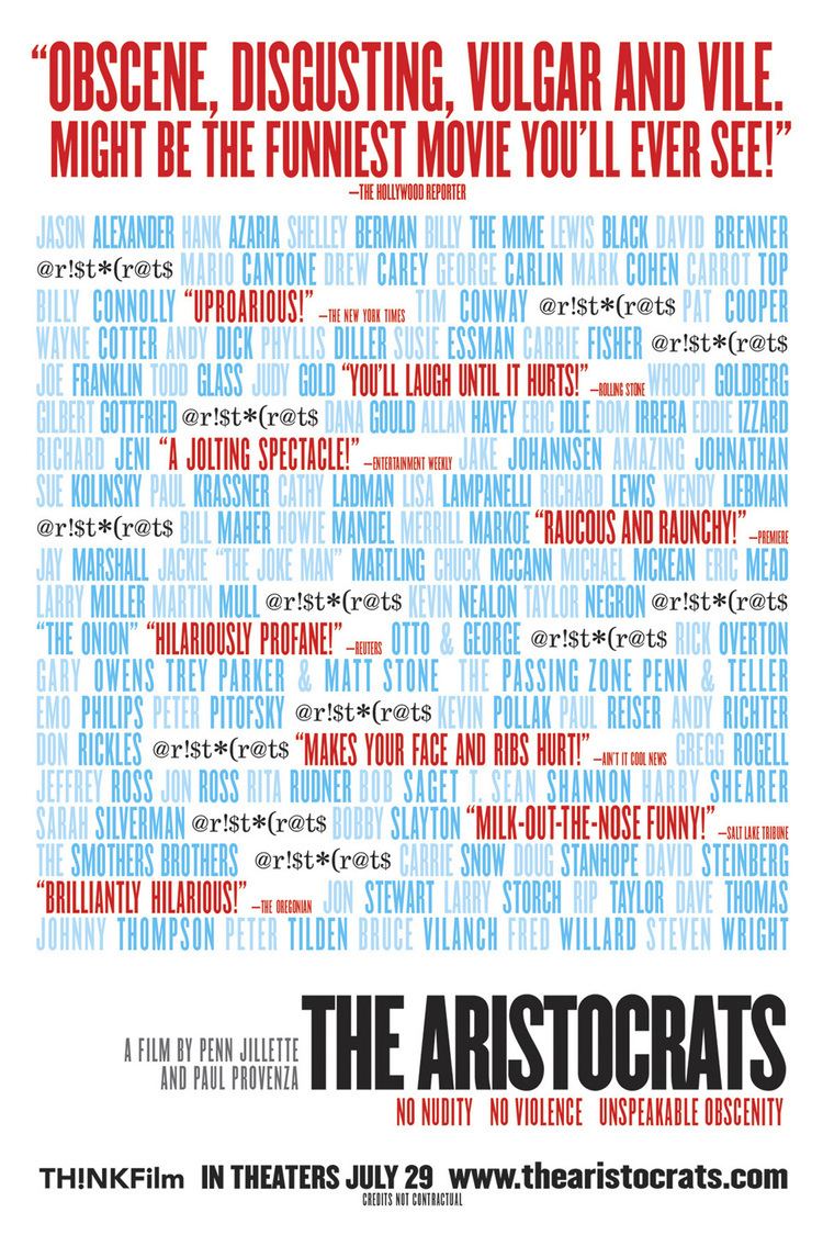 The Aristocrats (film) wwwgstaticcomtvthumbmovieposters89597p89597