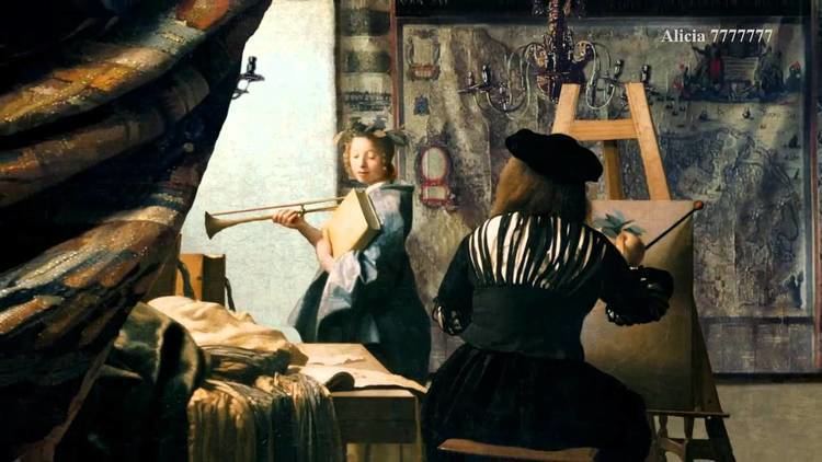 The Art of Painting The Art of Painting by Vermeer 3D YouTube
