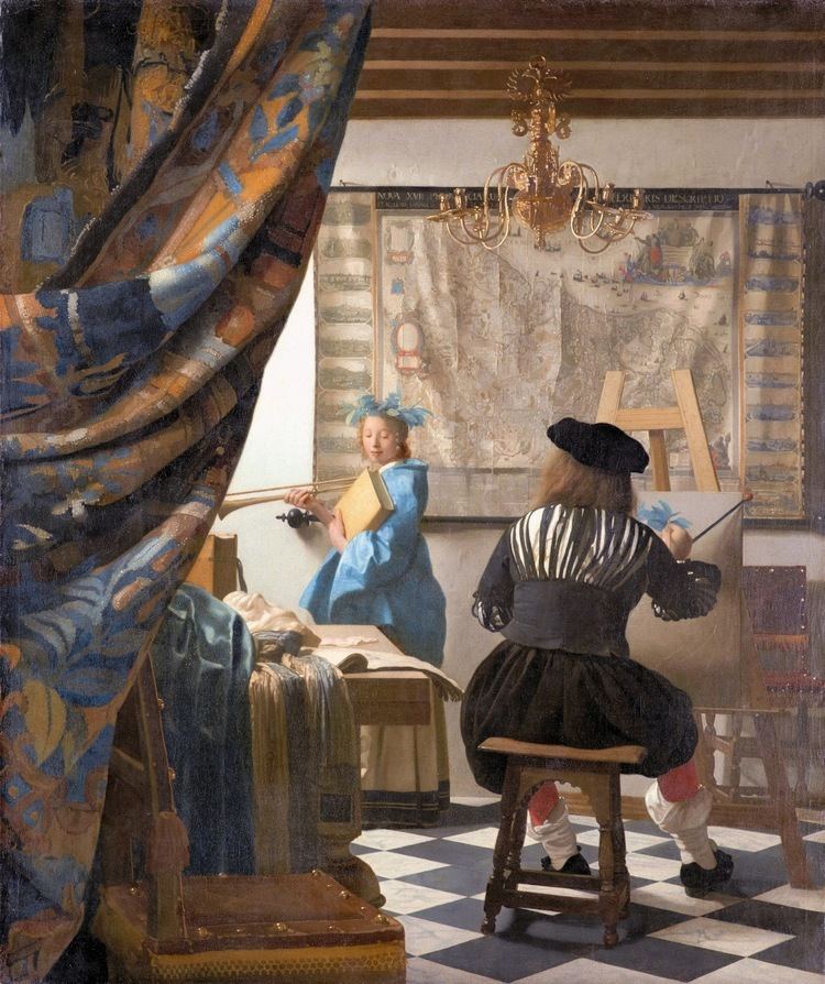 The Art of Painting EuroTravelogue ArtOdysseys Vermeer39s 39The Art of Painting39