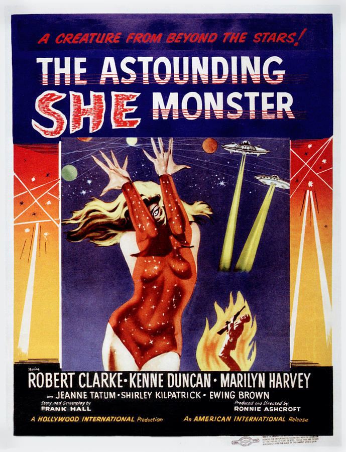 The Astounding She-Monster The Astounding Shemonster Poster Art Photograph by Everett